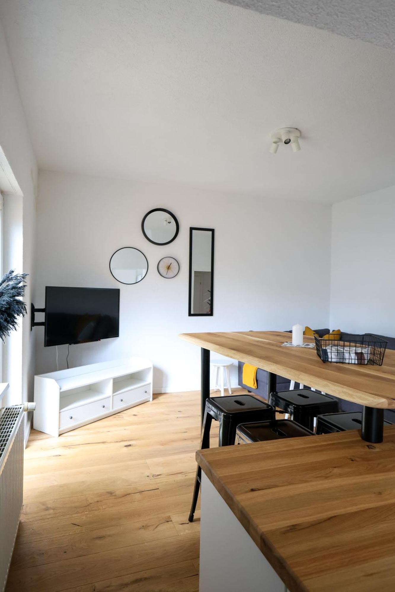 3 Zimmer Naehe Von Europapark Garage Balkon Grill Оффенбург Экстерьер фото